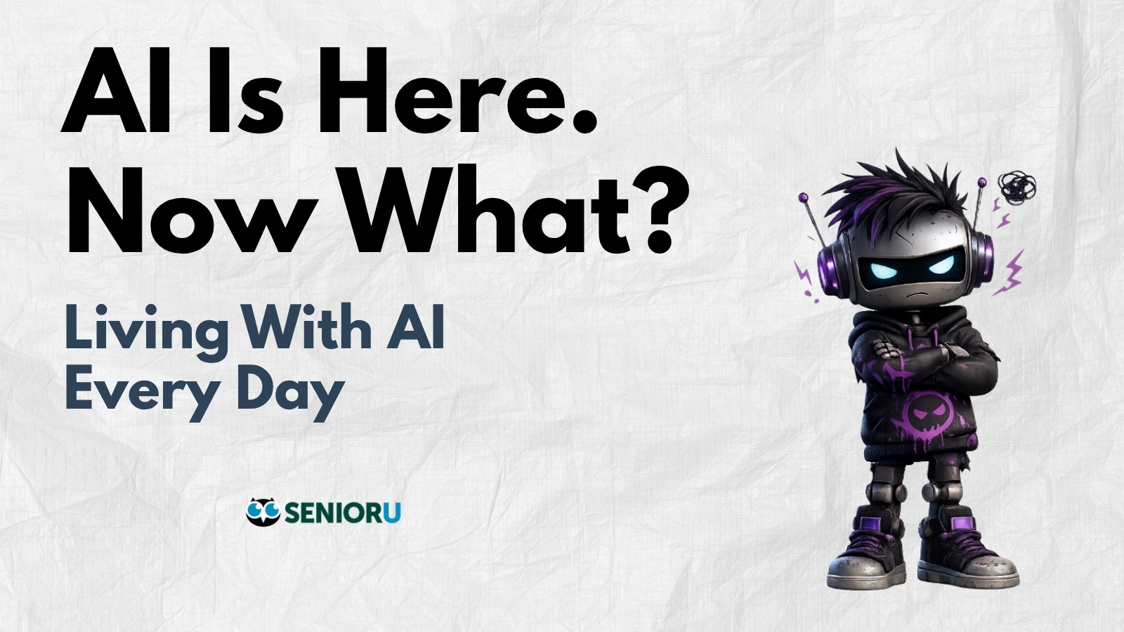 AI Is Here Now What presentation cover